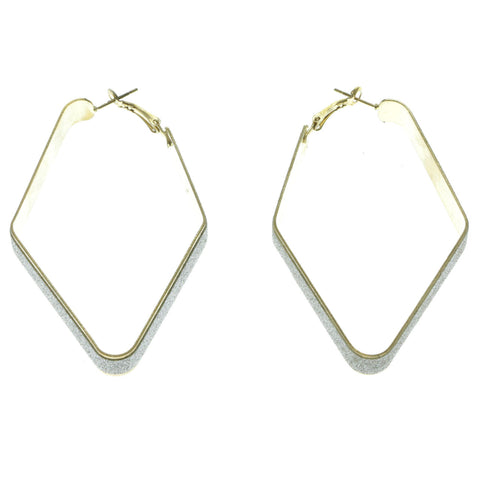 Gold-Tone Metal Clip-On-Earrings