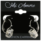 Mi Amore Dangle-Earrings Silver-Tone