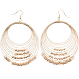 Mi Amore Dangle-Earrings Rose-Gold-Tone