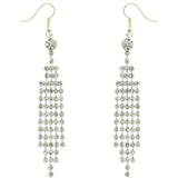 Mi Amore Dangle-Earrings Silver-Tone