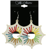Mi Amore Dangle-Earrings White/Multicolor