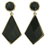 Mi Amore Dangle-Earrings Gold-Tone/Green