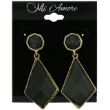 Mi Amore Dangle-Earrings Gold-Tone/Green