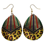 Mi Amore Antiqued Dangle-Earrings Silver-Tone
