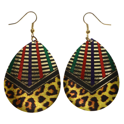 Mi Amore Antiqued Dangle-Earrings Silver-Tone