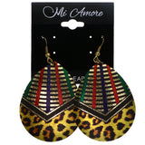 Mi Amore Antiqued Dangle-Earrings Silver-Tone