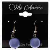 Mi Amore Dangle-Earrings Purple