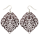Mi Amore Dangle-Earrings Bronze-Tone