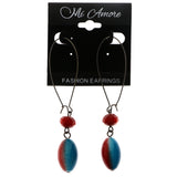 Mi Amore Dangle-Earrings Red/Blue
