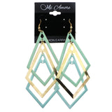 Mi Amore Dangle-Earrings Green/Blue