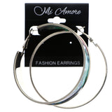 Mi Amore Galaxy Hoop-Earrings Blue/Green