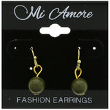 Mi Amore Dangle-Earrings Gold-Tone/Green