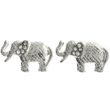 Mi Amore Elephant Stud-Earrings Silver-Tone