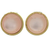 Mi Amore Post-Earrings Gold-Tone/Pink