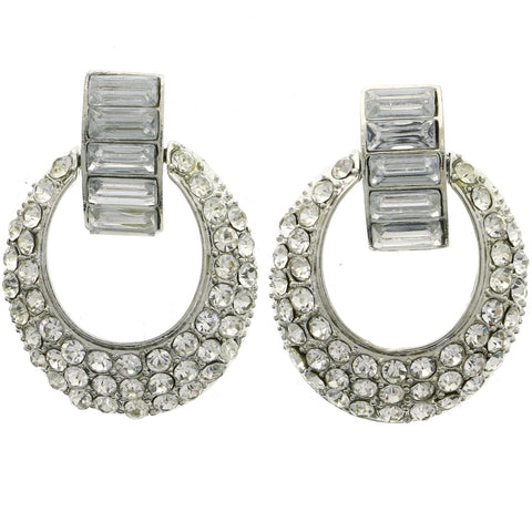 Mi Amore Dangle-Earrings Silver-Tone
