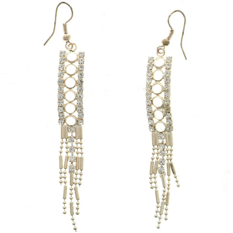 Mi Amore Dangle-Earrings Silver-Tone