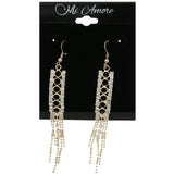 Mi Amore Dangle-Earrings Silver-Tone