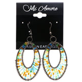 Mi Amore Dangle-Earrings Multicolor/Dark-Silver