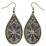 Mi Amore Dangle-Earrings Gold-Tone/Silver-Tone