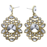 Mi Amore Drop-Dangle-Earrings Silver-Tone/Gold-Tone