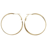 Mi Amore Hoop-Earrings Gold-Tone