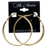 Mi Amore Hoop-Earrings Gold-Tone