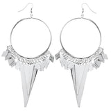 Mi Amore Dangle-Earrings Silver-Tone