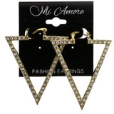 Mi Amore Hoop-Earrings Gold-Tone/Silver-Tone