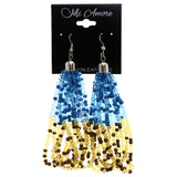 Mi Amore Dangle-Earrings Blue/Brown