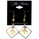 Mi Amore Dangle-Earrings Gold-Tone/Silver-Tone