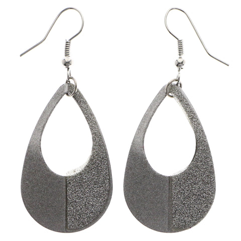 Mi Amore Dangle-Earrings Silver-Tone