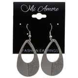 Mi Amore Dangle-Earrings Silver-Tone