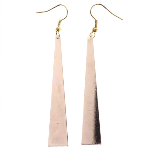 Mi Amore Dangle-Earrings Bronze-Tone