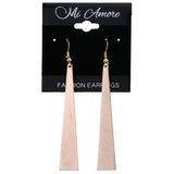 Mi Amore Dangle-Earrings Bronze-Tone