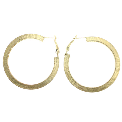 Mi Amore Hoop-Earrings Gold-Tone