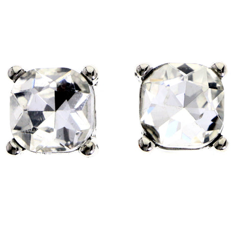 Mi Amore Stud-Earrings Silver-Tone