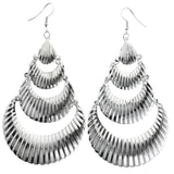 Mi Amore Dangle-Earrings Silver-Tone