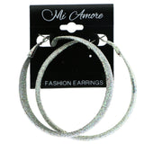 Mi Amore Hoop-Earrings White/Green