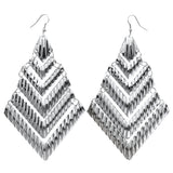 Mi Amore Dangle-Earrings Silver-Tone