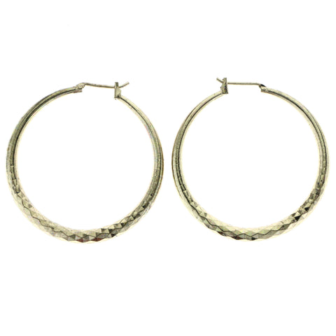 Mi Amore Hoop-Earrings Gold-Tone