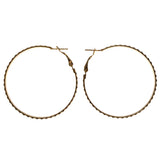 Mi Amore Hoop-Earrings Gold-Tone