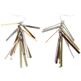 Mi Amore Dangle-Earrings Silver-Tone/Gold-Tone