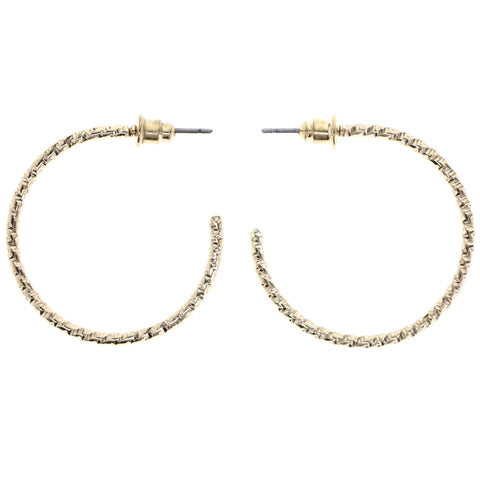 Mi Amore Dangle-Earrings Gold-Tone
