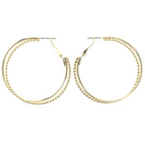 Mi Amore Hoop-Earrings Gold-Tone