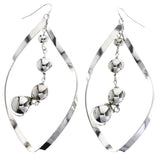 Mi Amore Dangle-Earrings Silver-Tone