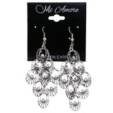 Mi Amore Chandelier-Earrings Silver-Tone