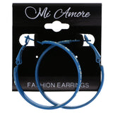 Mi Amore Hoop-Earrings Blue/White