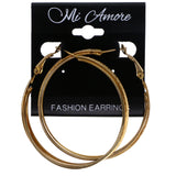 Mi Amore Hoop-Earrings Gold-Tone