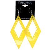 Mi Amore Dangle-Earrings Yellow