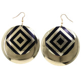 Mi Amore Dangle-Earrings Gold-Tone/Black